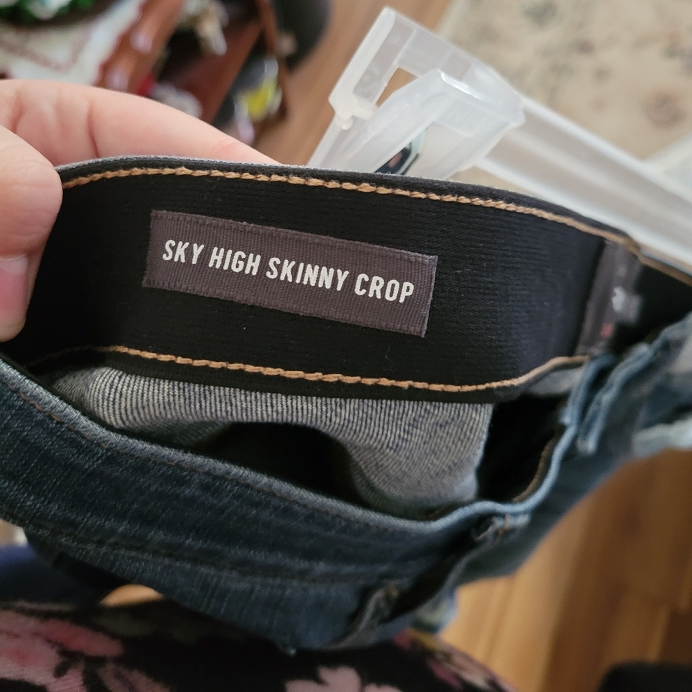 Sky High Skinny Crop Jeans